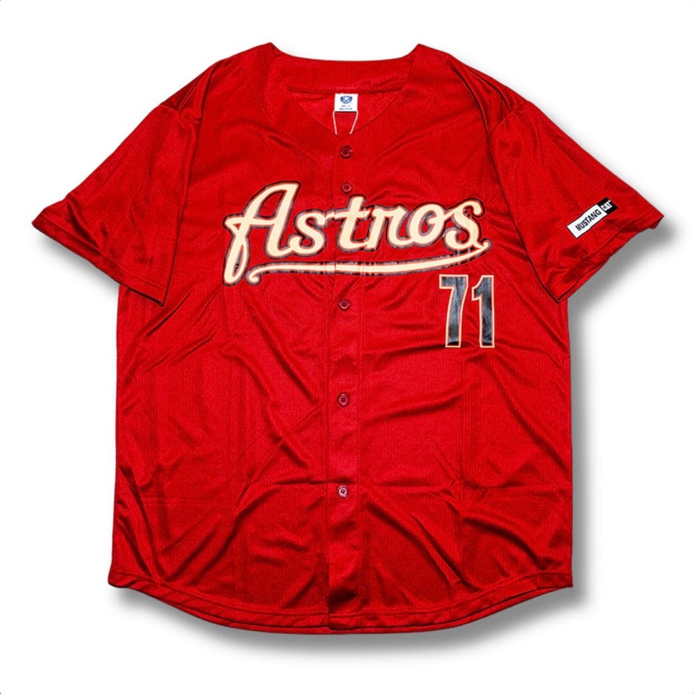 ⚾️ Astros Josh Hader Brick Red Jersey Giveaway 2025 ⚾️ - Picture 1 of 5